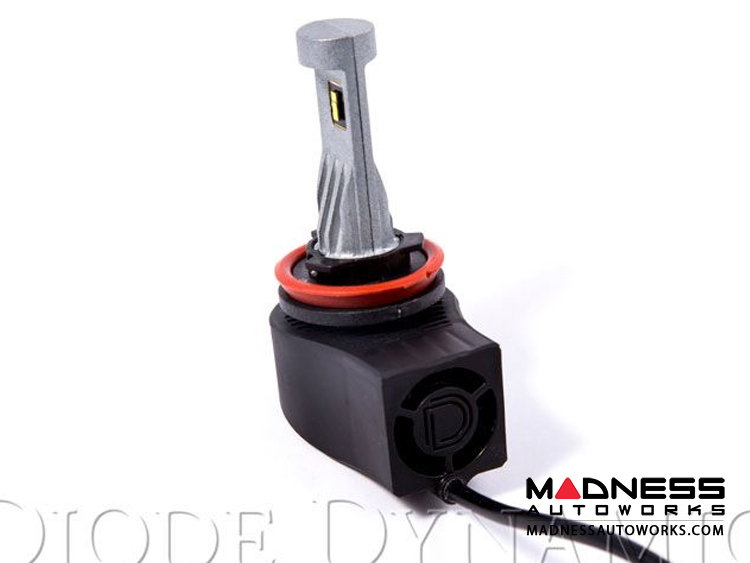 FIAT 500 Hi/Lo Beam LED Headlight Pair 9012 500 MADNESS Auto